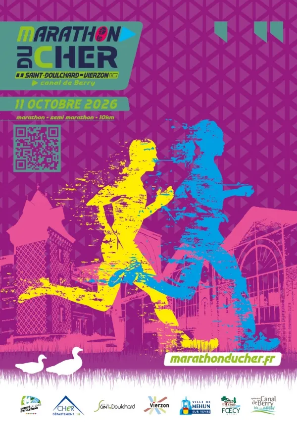 Marathon du Cher – canal de Berry 2026 Guide Inscription Résultats