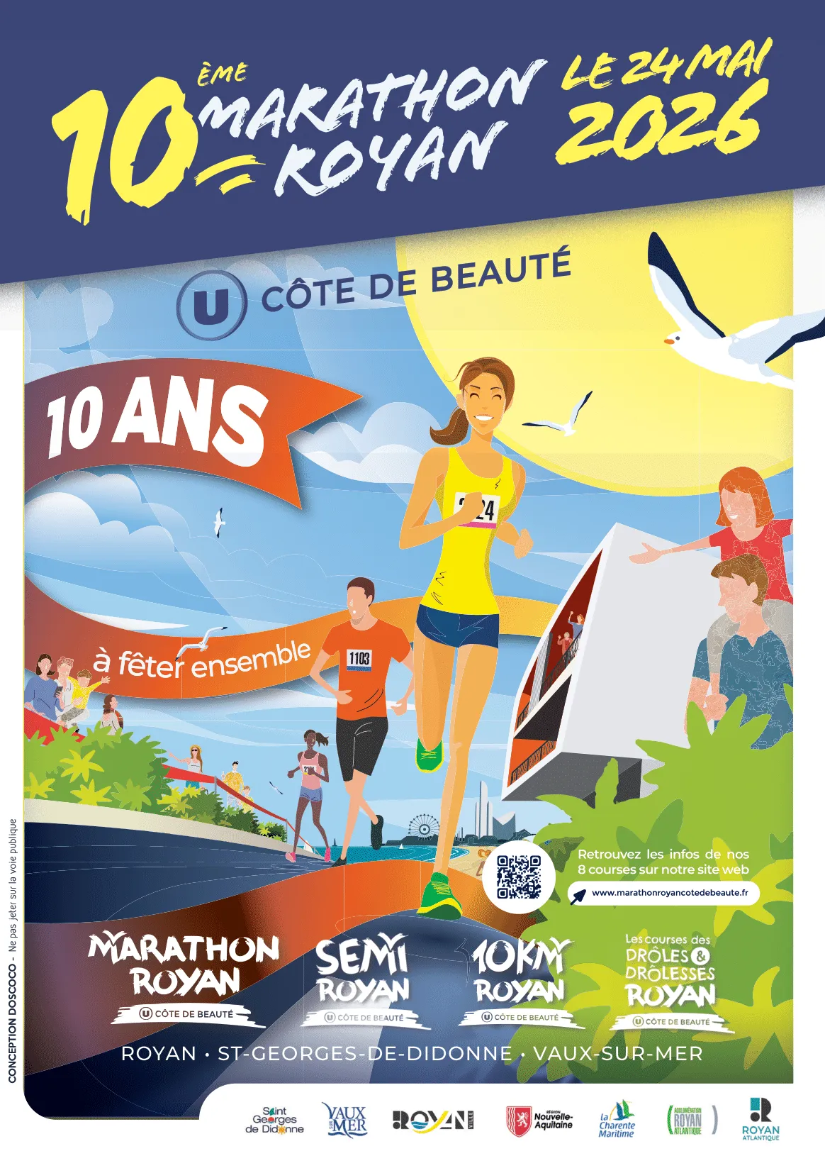 Marathon Royan côte de beauté 2026 Guide Inscription Résultats