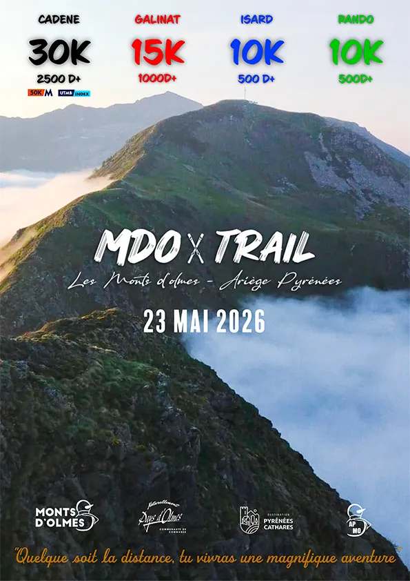 Mdo trail 2026 Inscription Résultats