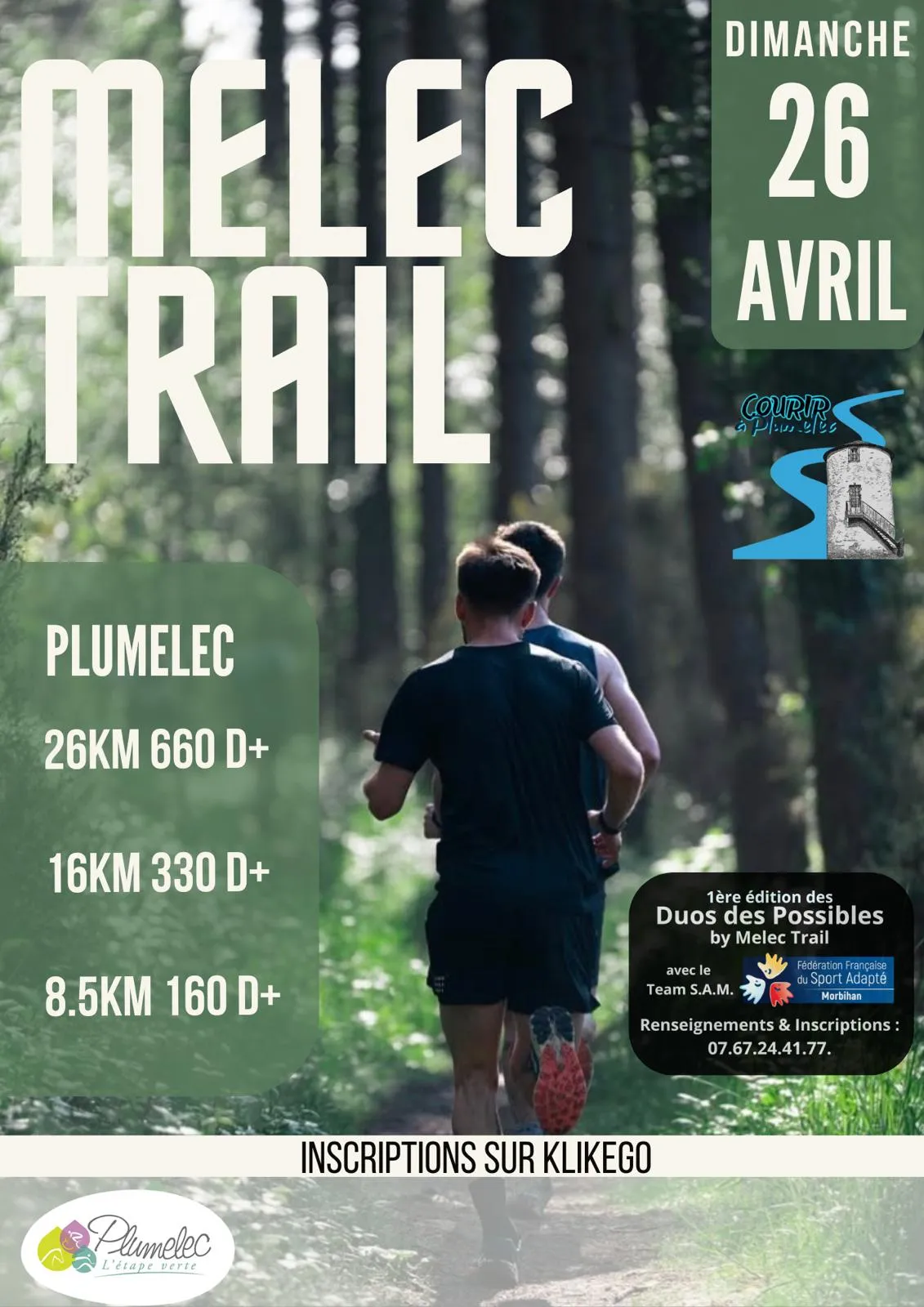 affiche de la course
