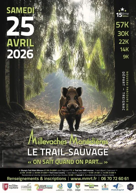 affiche de la course