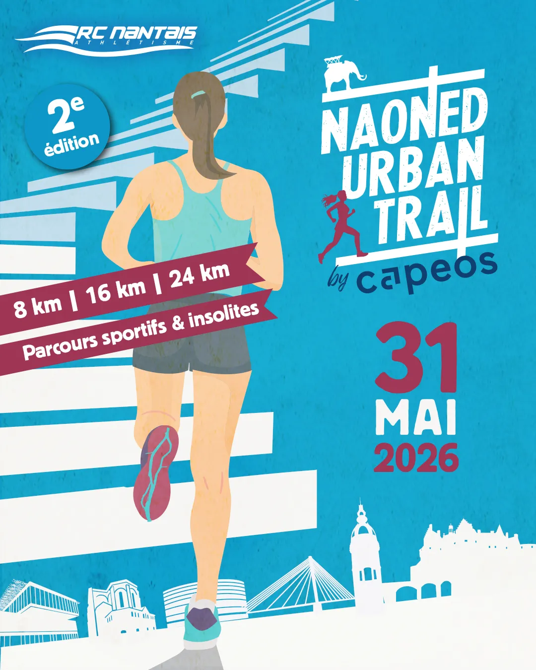 Naoned urban trail 2026 Guide Inscription Résultats