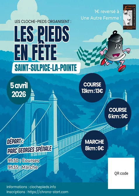 Pieds en fête à Saint Sulpice la Pointe 2026 Inscription Résultats