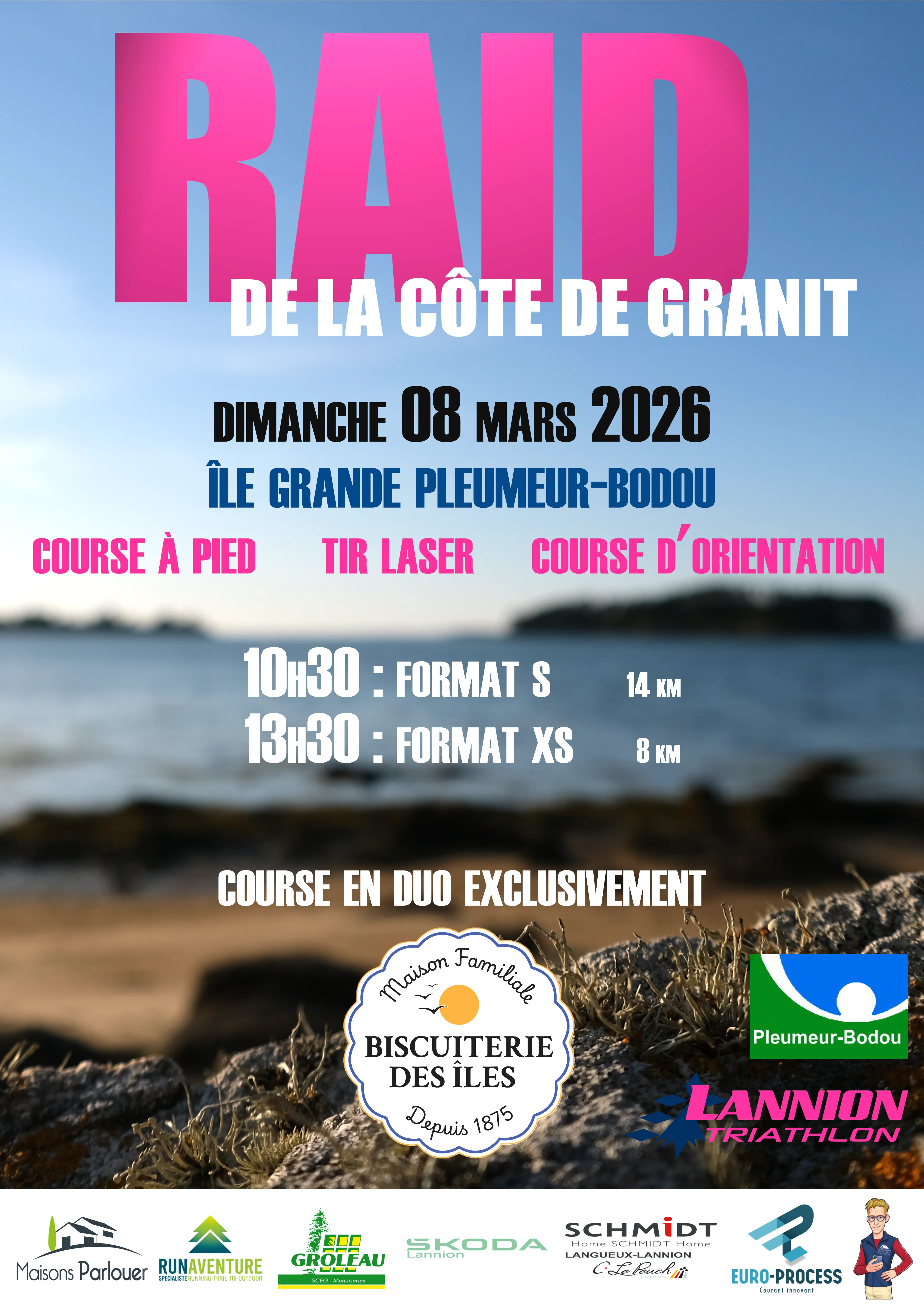 Raid de la Côte de Granit 2026 Guide Inscription Résultats