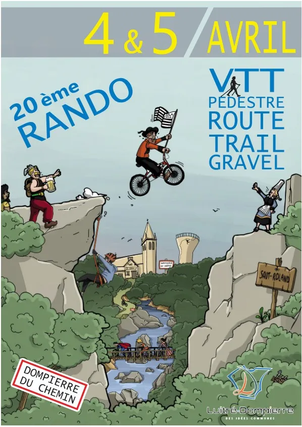 Rando des Roches du Saut Roland 2026 Inscription Résultats