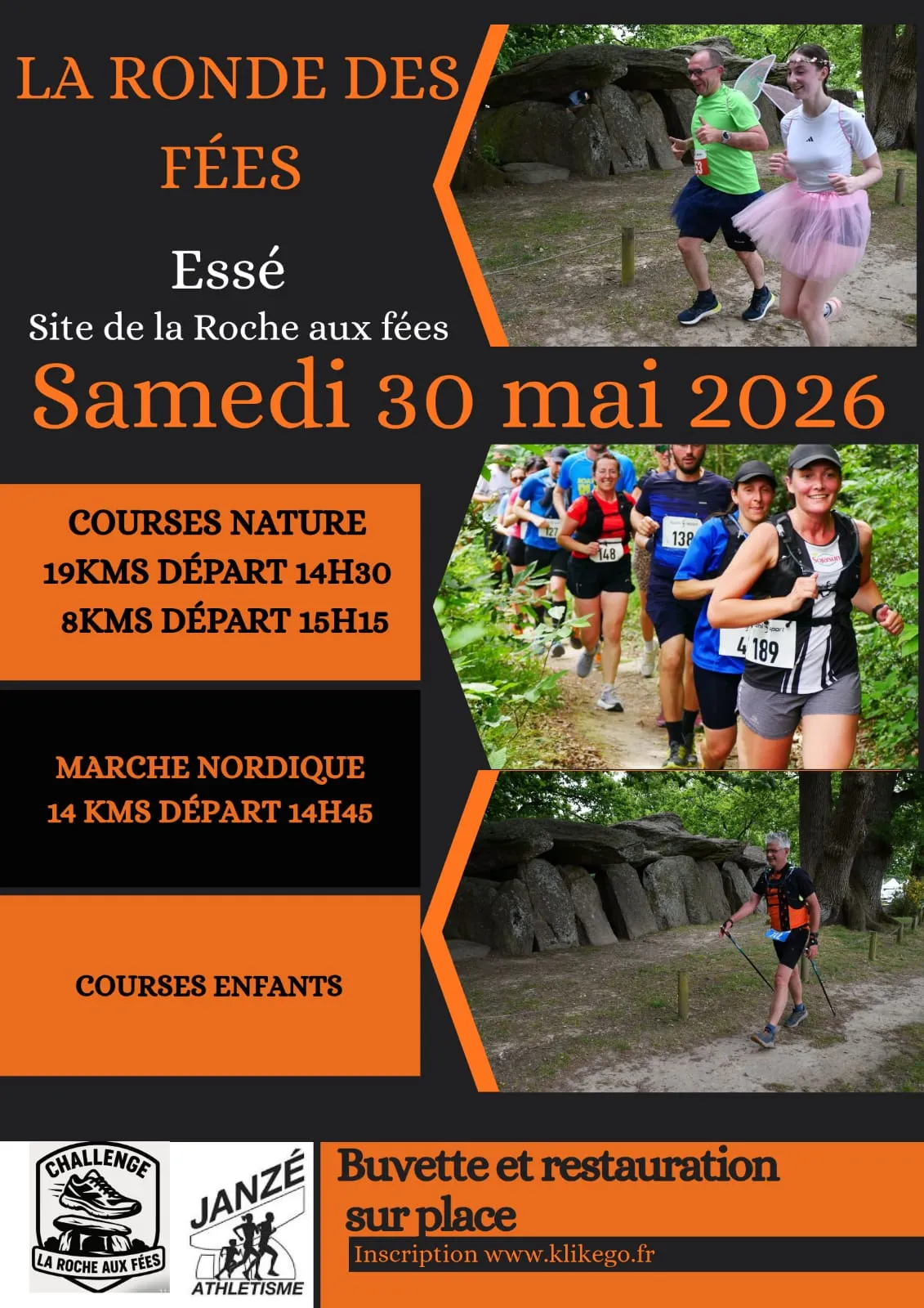 Ronde des Fées Esse 2026 Inscription Résultats