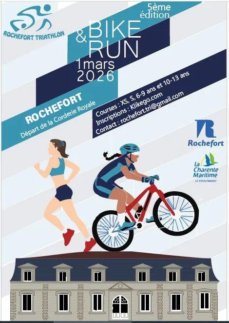 Run & Bike de Rochefort 2026 Inscription Résultats
