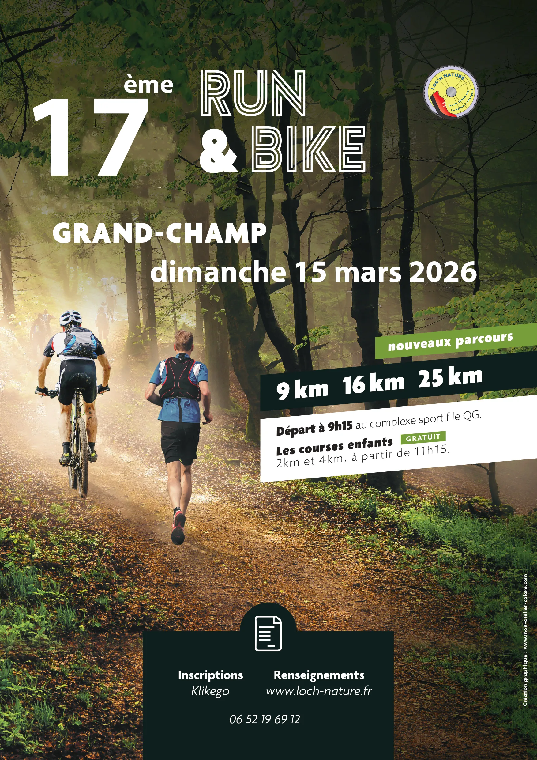 Run & Bike Grand Champ 2026 Inscription Résultats