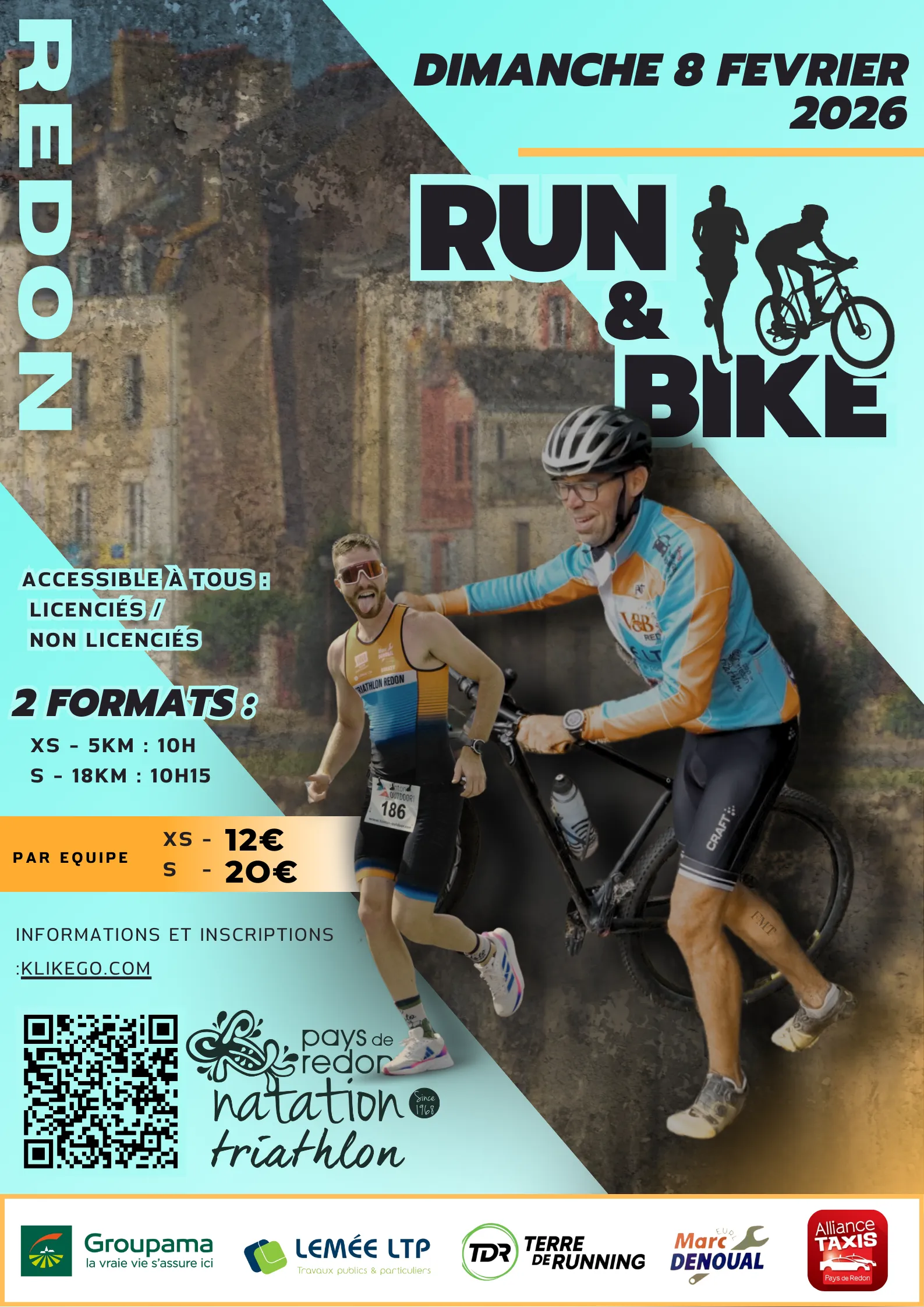 Run & Bike Redon 2026 Inscription Résultats