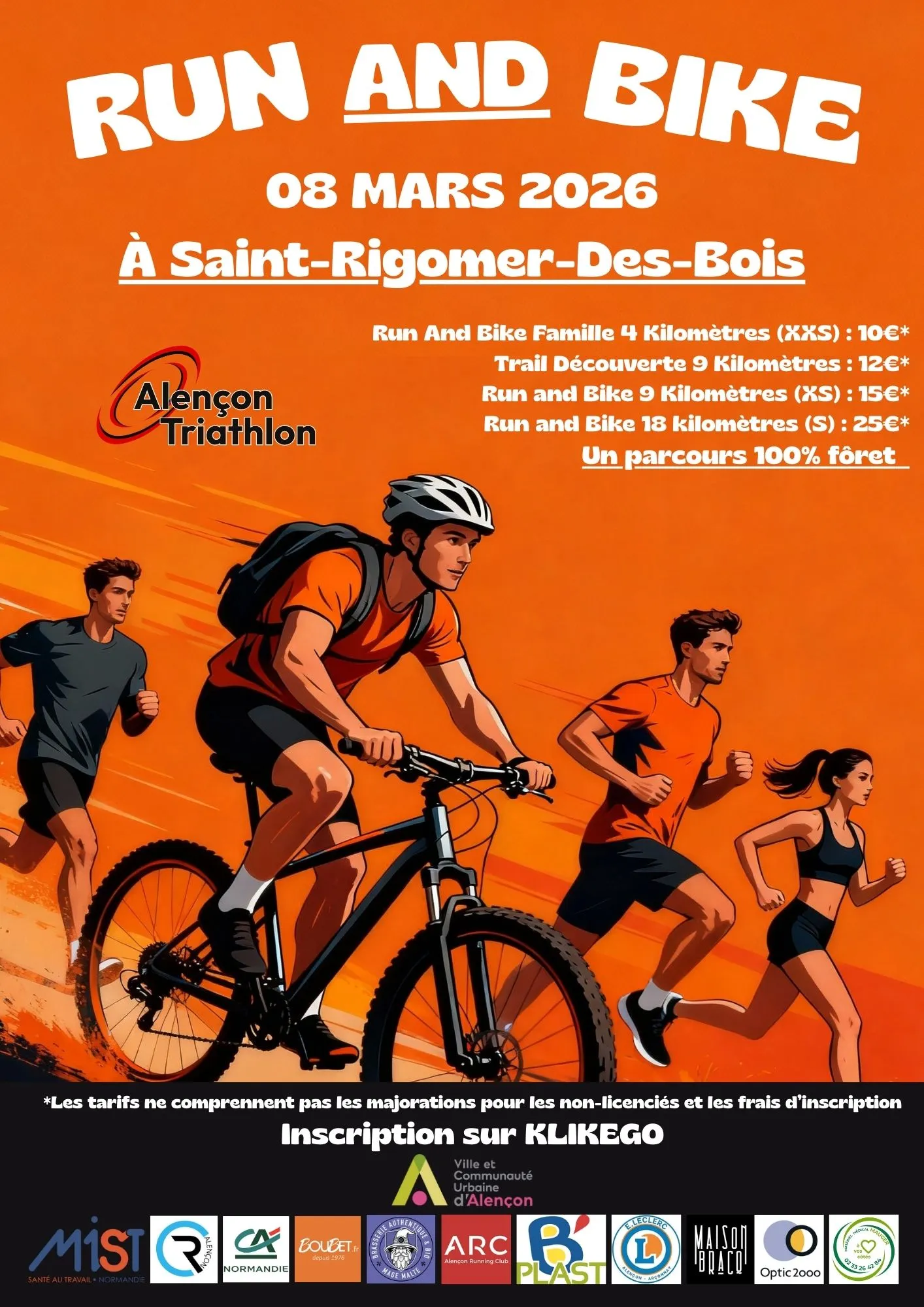 Run & Bike Saint Rigomer des Bois 2026 Inscription Résultats
