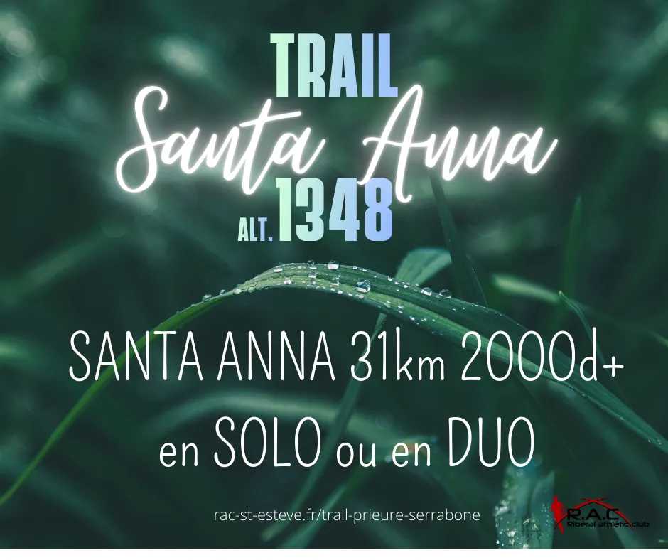Santa Anna Trail 2026 Guide Inscription Résultats