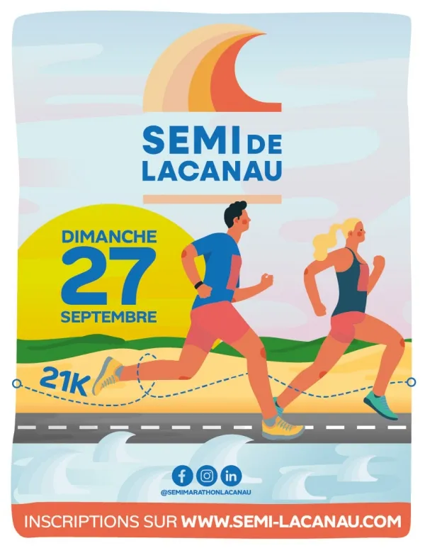 Semi Marathon de Lacanau 2026 Inscription Résultats