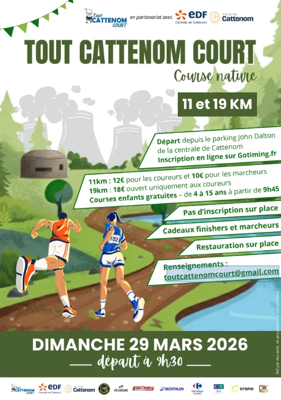 Tout Cattenom court 2026 Guide Inscription Résultats