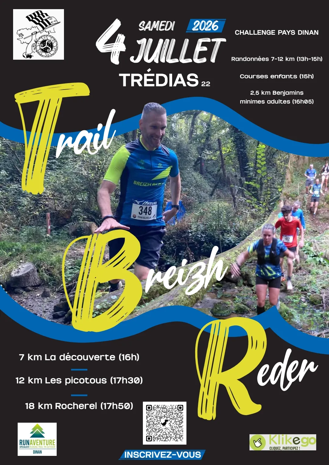 Trail Breizh Reder 2026 Inscription Résultats