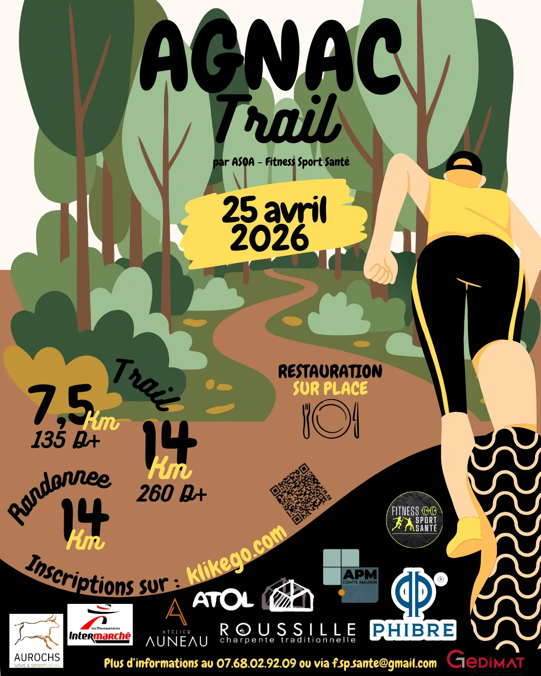 Trail d&rsquo;Agnac 2026 Inscription Résultats