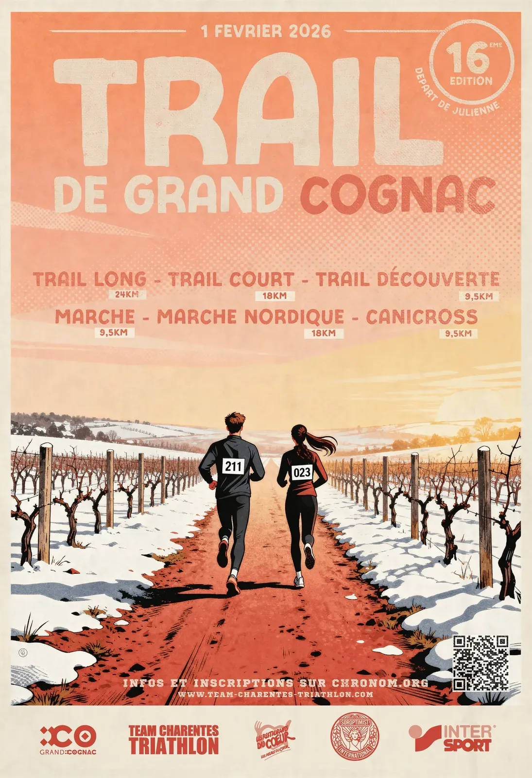 Trail de Grand Cognac 2026 Guide Inscription Résultats