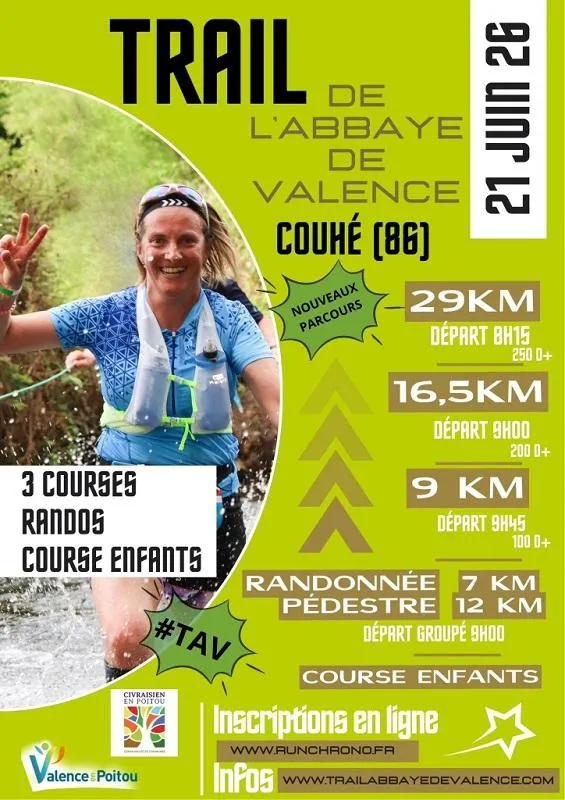 Trail de l&rsquo;Abbaye de Valence 2026 Guide Inscription Résultats