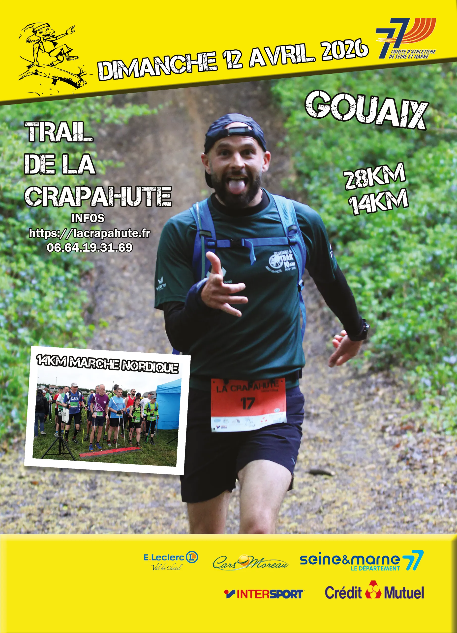 Trail de la Crapahute – Gouaix 2026 Inscription Résultats