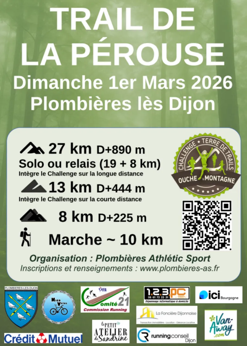 Trail de la Pérouse 2026 Inscription Résultats