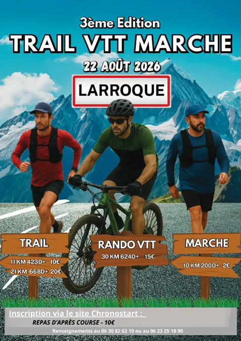 Trail de Larroque 2026 Guide Inscription Résultats