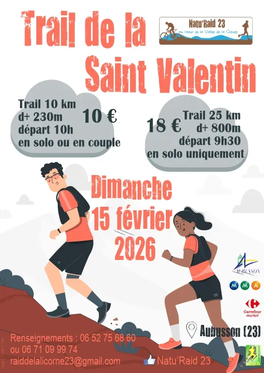 Trail de la Saint Valentin 2026 Inscription Résultats