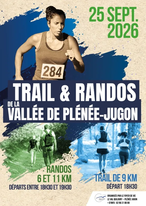 Trail de la vallée de Plénée Jugon 2026 Guide Inscription Résultats
