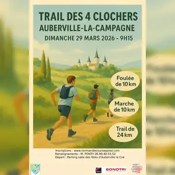 Trail des 4 Clochers 2026 Inscription Résultats