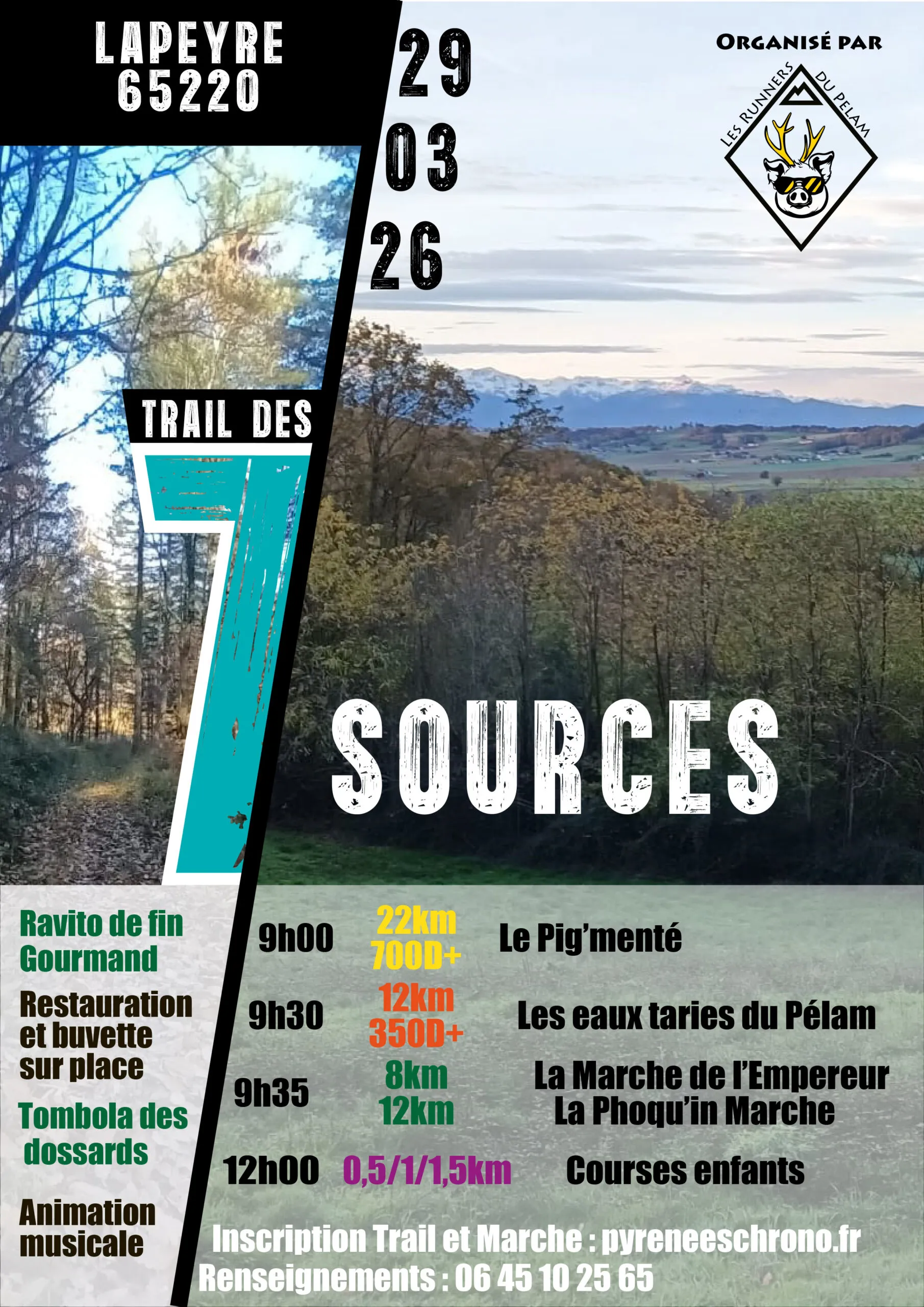 Trail des 7 Sources 2026 Inscription Résultats