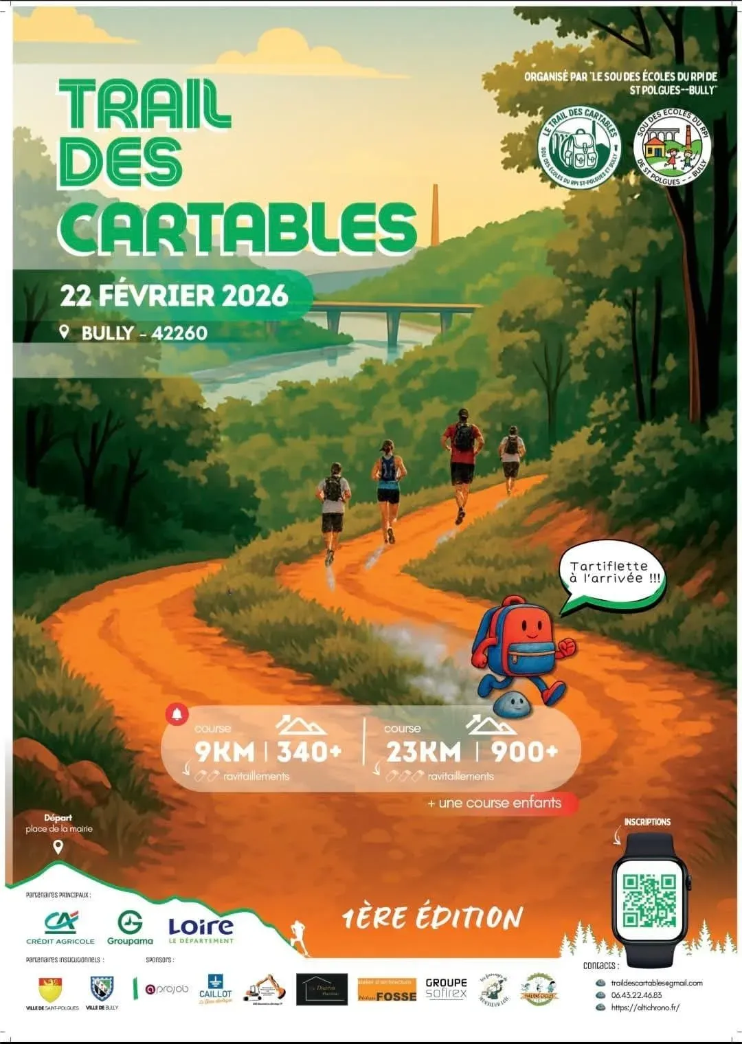Trail des Cartables 2026 Guide Inscription Résultats