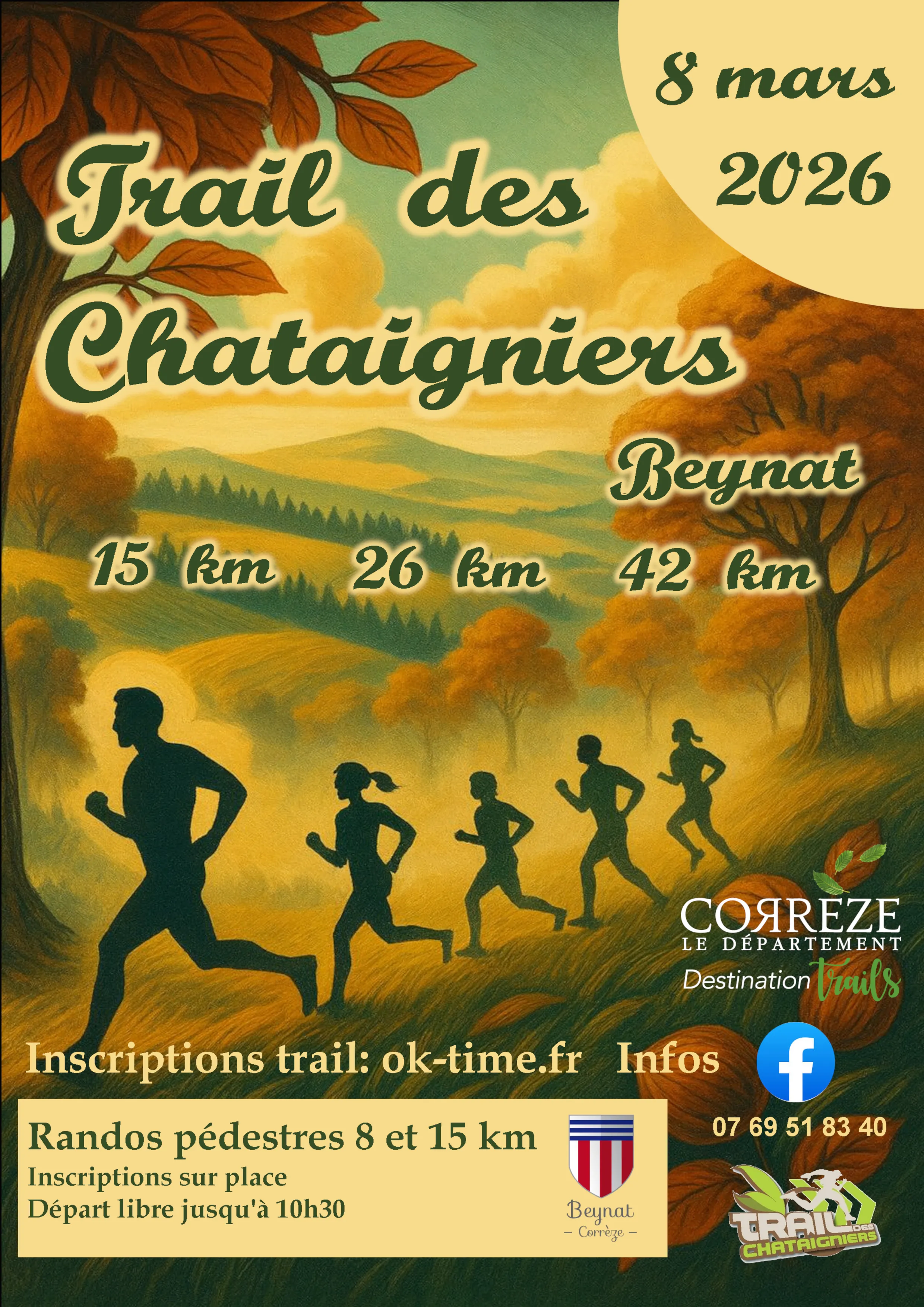 affiche de la course
