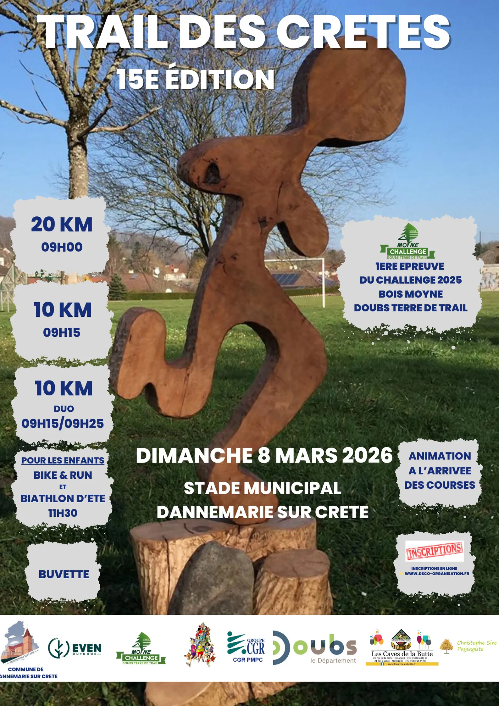 affiche de la course