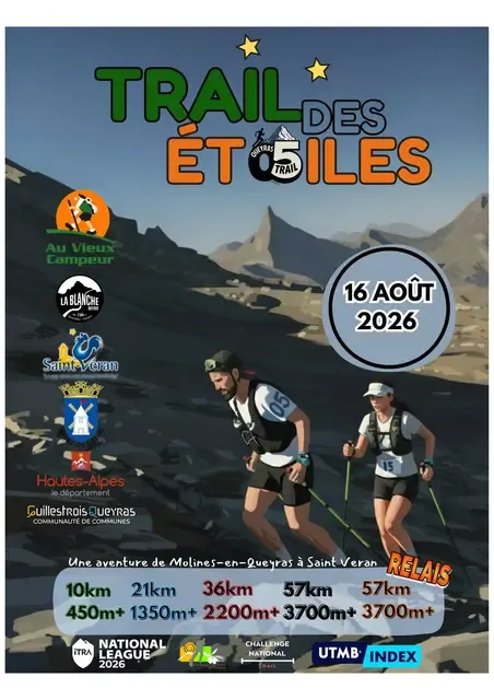 Trail des Etoiles – Molines en Queyras 2026 Guide Inscription Résultats
