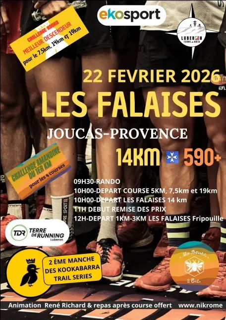 affiche de la course