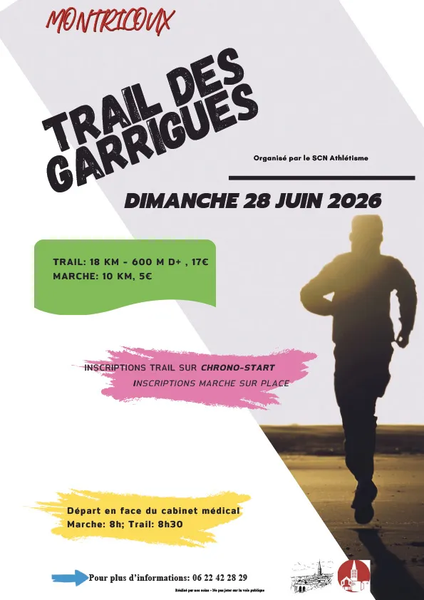 Trail des Garrigues 2026 Inscription Résultats