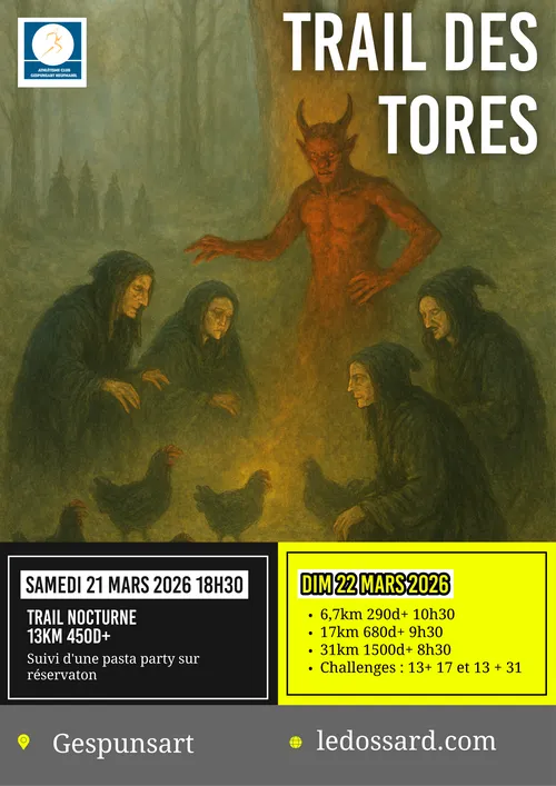 affiche de la course