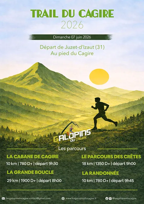 Trail du Cagire 2026 Inscription Résultats