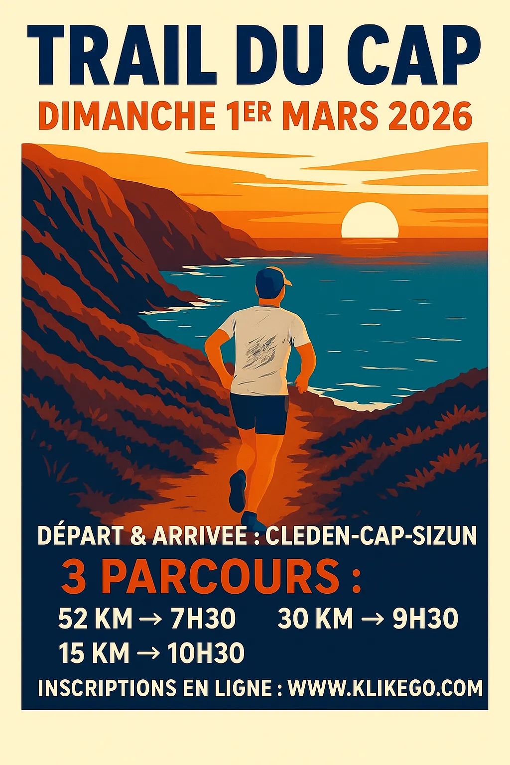 affiche de la course