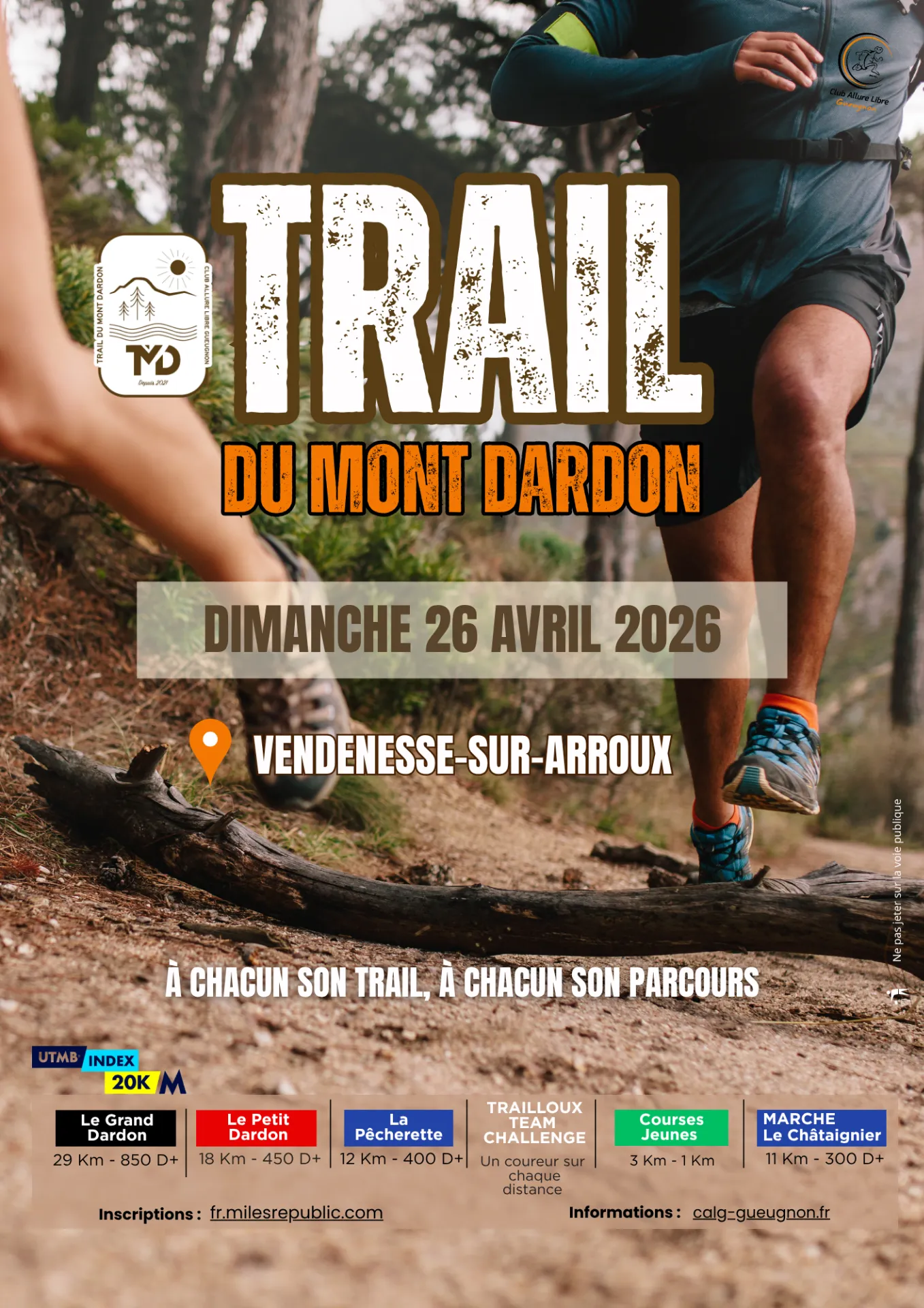 Trail du Mont Dardon 2026 Guide Inscription Résultats