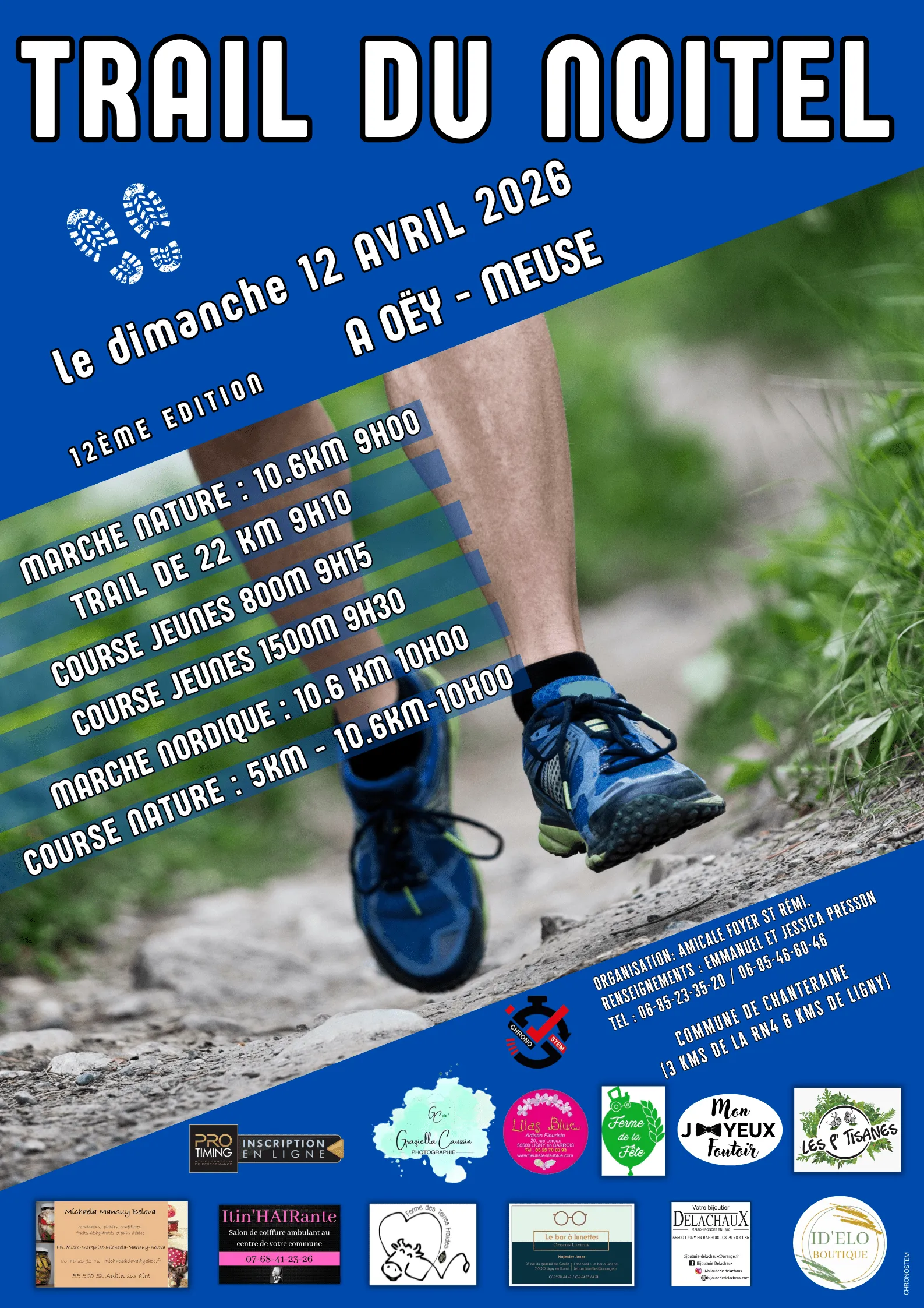 Trail du Noitel 2026 Inscription Résultats