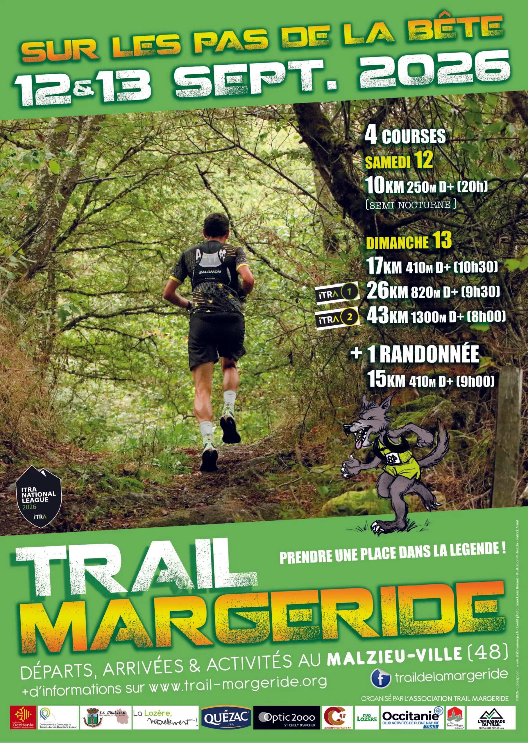 Trail Margeride 2026 Guide Inscription Résultats