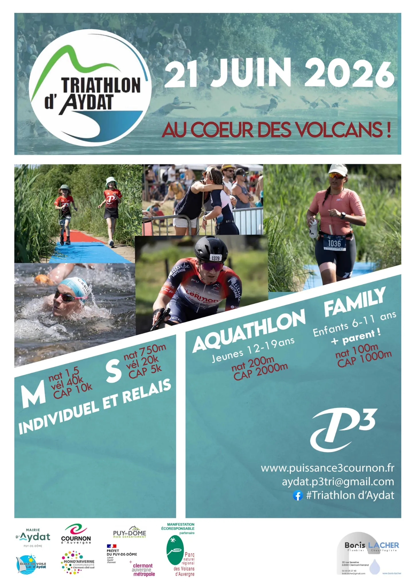 Triathlon d&rsquo;Aydat 2026 Guide Inscription Résultats