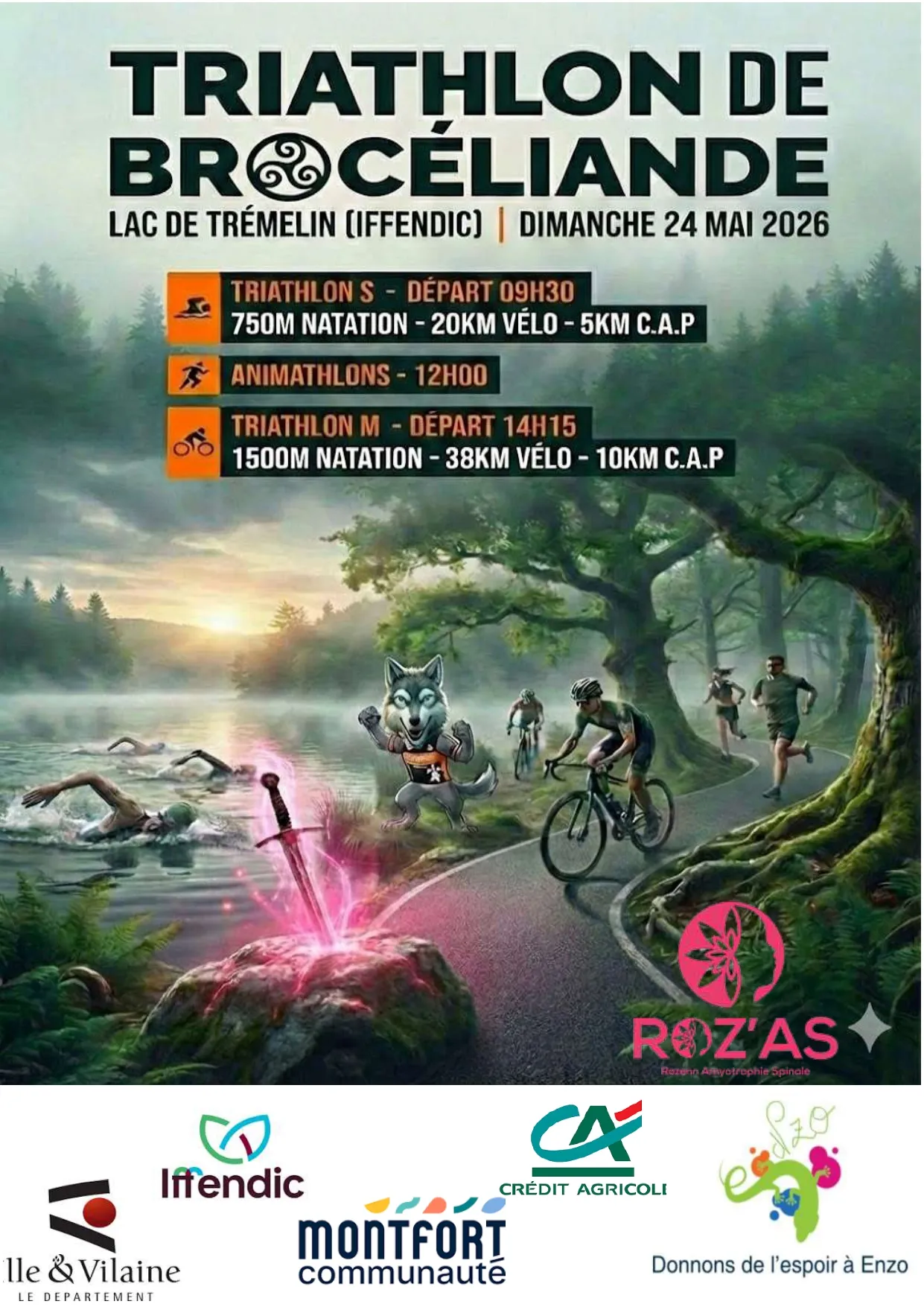 Triathlon de Brocéliande 2026 Guide Inscription Résultats