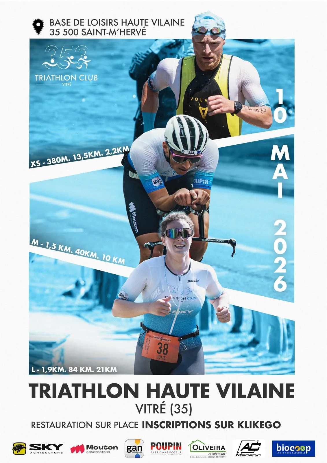 Triathlon de Haute Vilaine 2026 Guide Inscription Résultats