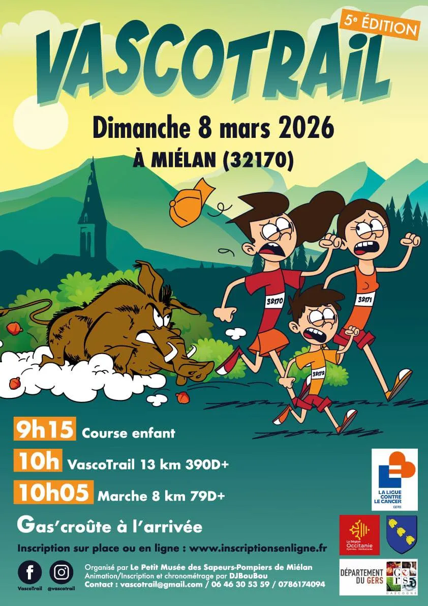VascoTrail 2026 Inscription Résultats
