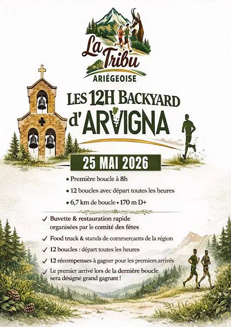 12h Backyard d&rsquo;Arvigna 2026 Guide Inscription Résultats