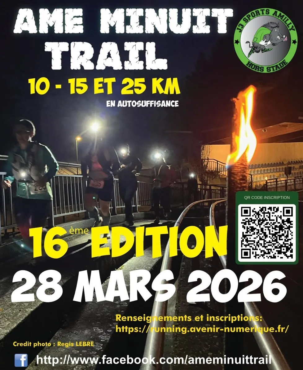 Ame minuit trail 2026 Guide Inscription Résultats