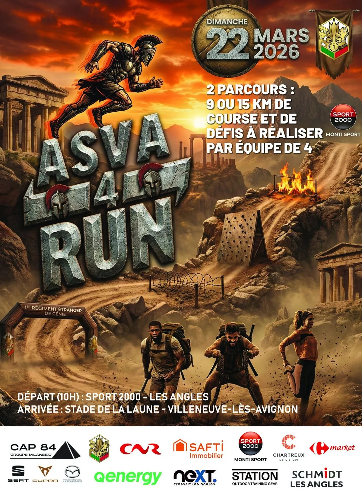 Asva4 Run 2026 Guide Inscription Résultats