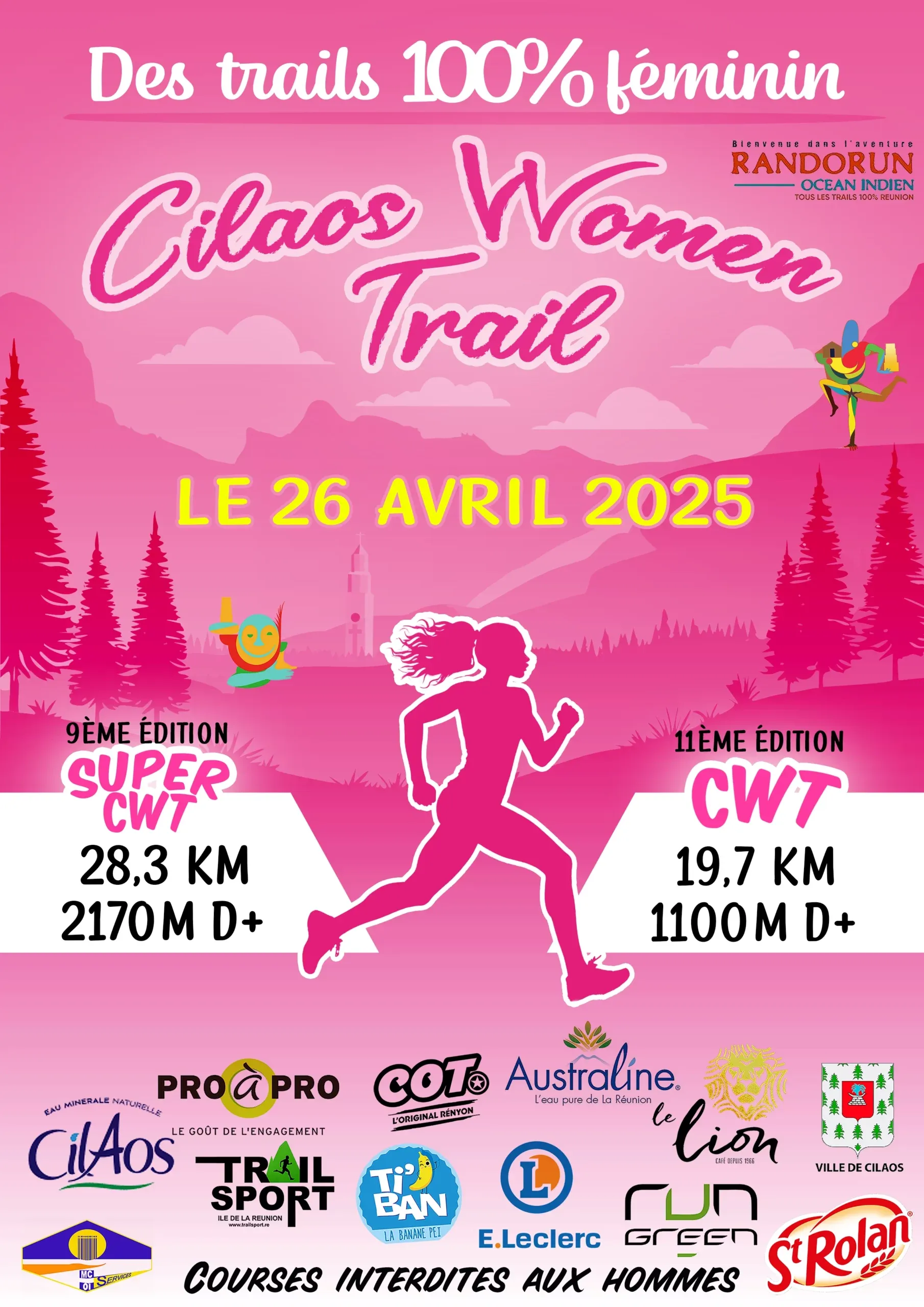 Cilaos women trail 2026 Guide Inscription Résultats