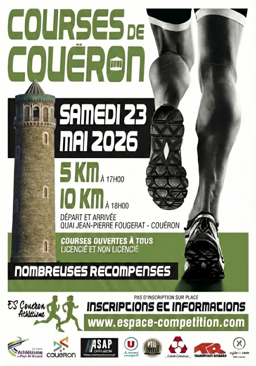 Course Coueron 2026 Guide Inscription Résultats