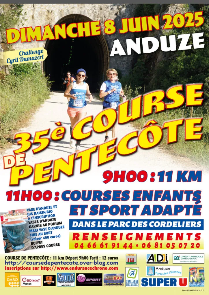 Course de Pentecôte – Anduze 2026 Guide Inscription Résultats